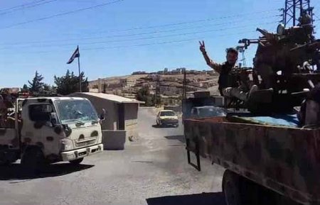 Сирийская армия начала наступление в провинции Сувейда
