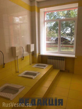 Инновации по-украински: Под Одессой открыли школу с необычными туалетами (ФОТО)