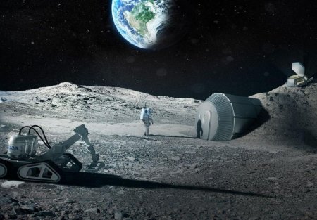 Российскую базу на Луне будут обслуживать роботы