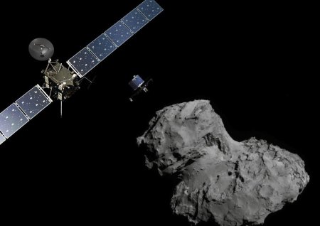 Зонд Rosetta несколько раз пролетел сквозь ударную волну кометы 67Р