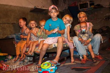 «Дорога добра» на линии фронта: помощь семьям бойцов ДНР (ВИДЕО)