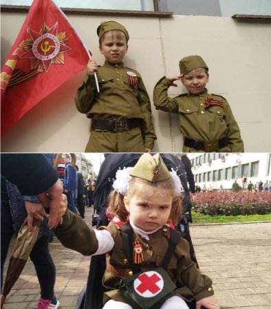 Яркие моменты праздничного Донецка: ровесники Республики, ветераны, сталинисты и иностранные добровольцы