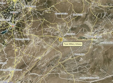 Израильская авиация нанесла удар по базе Т-4 в сирийской провинции Хомс