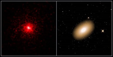 Астрономы нашли необычную галактику из тёмной материи возрастом с Вселенную