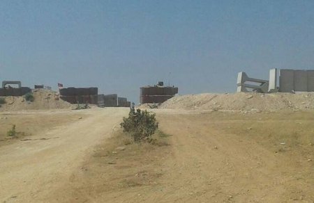 Турецкий опорный пункт попал под ответный огонь сирийских военных в ходе наступления джихадистов