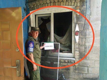 Террористы Украины подвергли очередному обстрелу н.п. Александровка