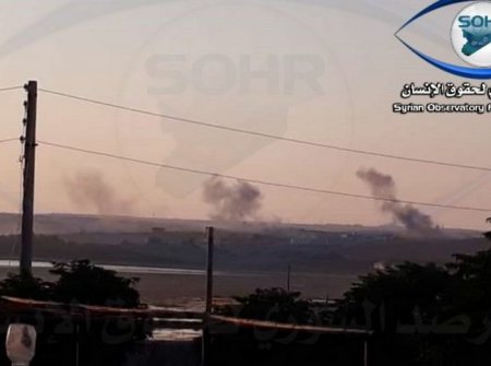 Турецкая армия нанесла массированные удары по курдам на севере провинции Алеппо
