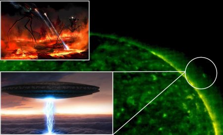 Пришельцы захватили Солнце для уничтожения людей: Огромный НЛО найден возле Светила