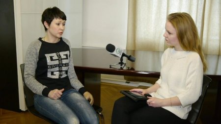 Горловчанка Анна Тув доносит до европейцев правду о войне в Донбассе