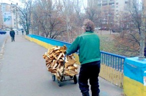 «Нафтогаз» признал проблемы: украинцы начали скупать дрова на зиму