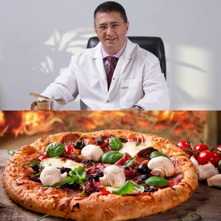 Доктор Мясников признал, что пицца лечит рак