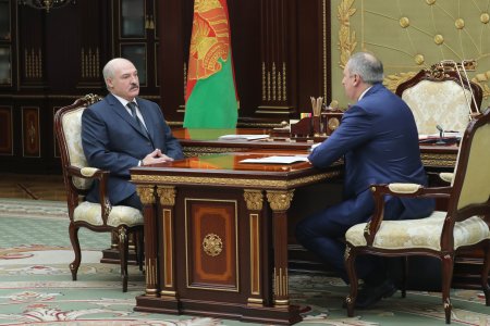 Как Лукашенко и Румас планы сверяли