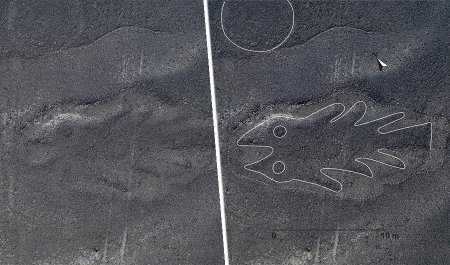 В Перу нашли древние рисунки гигантских монстров
