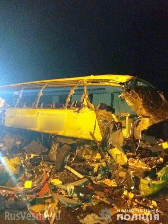 Авария пассажирского автобуса Херсон — Москва: есть погибшие и раненые (+ВИДЕО, ФОТО)
