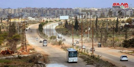 Трасса М-5 "Дамаск - Алеппо" открыта для свободного движения