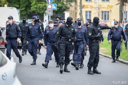 В Минске начались задержания (ФОТО, ВИДЕО)