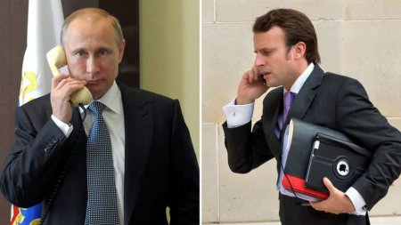 Макрон позвонил Путину, чтобы обсудить Карабах