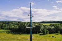 Инновационные композитные опоры ВЛ-110 кВ установлены на севере Подмосковья