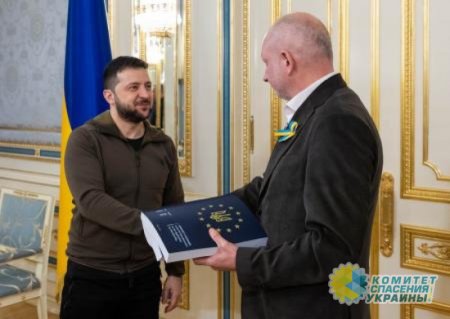 Зеленский передал представителю Евросоюза в Украине анкету на членство в ЕС