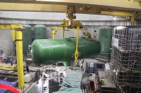 На ЭБ-1 Курской АЭС-2 завершен монтаж парогенераторов