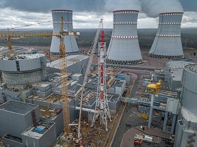 На стройплощадке ЭБ-7 и ЭБ-8 ЛАЭС начато сооружение насосной станции