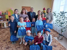 Работники Башкирэнерго поздравили воспитанников Кумертауского детского дома с Новым годом