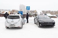 В Томске запущены в работу 2 ЭЗС для электромобилей