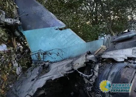В Брянской области сбили самолёт Су-34