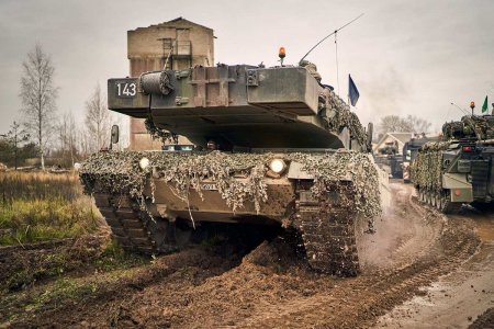 Первый танк Leopard брошен в ходе наступления ВСУ под Угледаром (ФОТО)