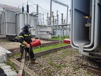 В энергосистеме Тульской области прошли учения по ликвидации условной аварии