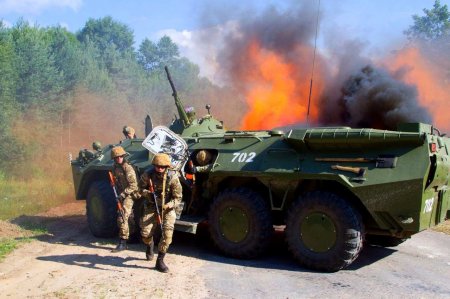Ожесточённые бои на фланге Артёмовска: 123 бригада массово уничтожает наступающую технику и пехоту ВСУ (ВИДЕО)