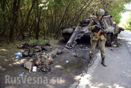 История нацистского танкового прорыва в Донецк: сожженные танки, убитые танкисты