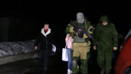 Надежда Савченко прибыла на территорию ДНР
