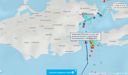 СМИ: украинский круизный лайнер вместо Одессы взял курс на Ростов-на-Дону