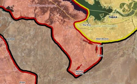 Сирийская армия взяла под контроль месторождение Саура в провинции Ракка - Военный Обозреватель