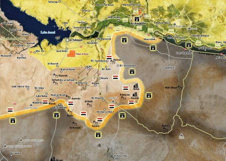Сирийская армия освободила 7 нефтяных и 2 газовых месторождения в провинции Ракка - Военный Обозреватель