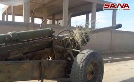 Сирийская армия обнаружила в провинции Дейр-эз-Зор большое количество оружия западного производства